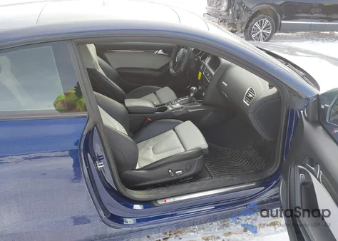 2013 Audi S5 3.0T Premium Plus z USA, uszkodzony, nr VIN WAUCGAFR5DA027874